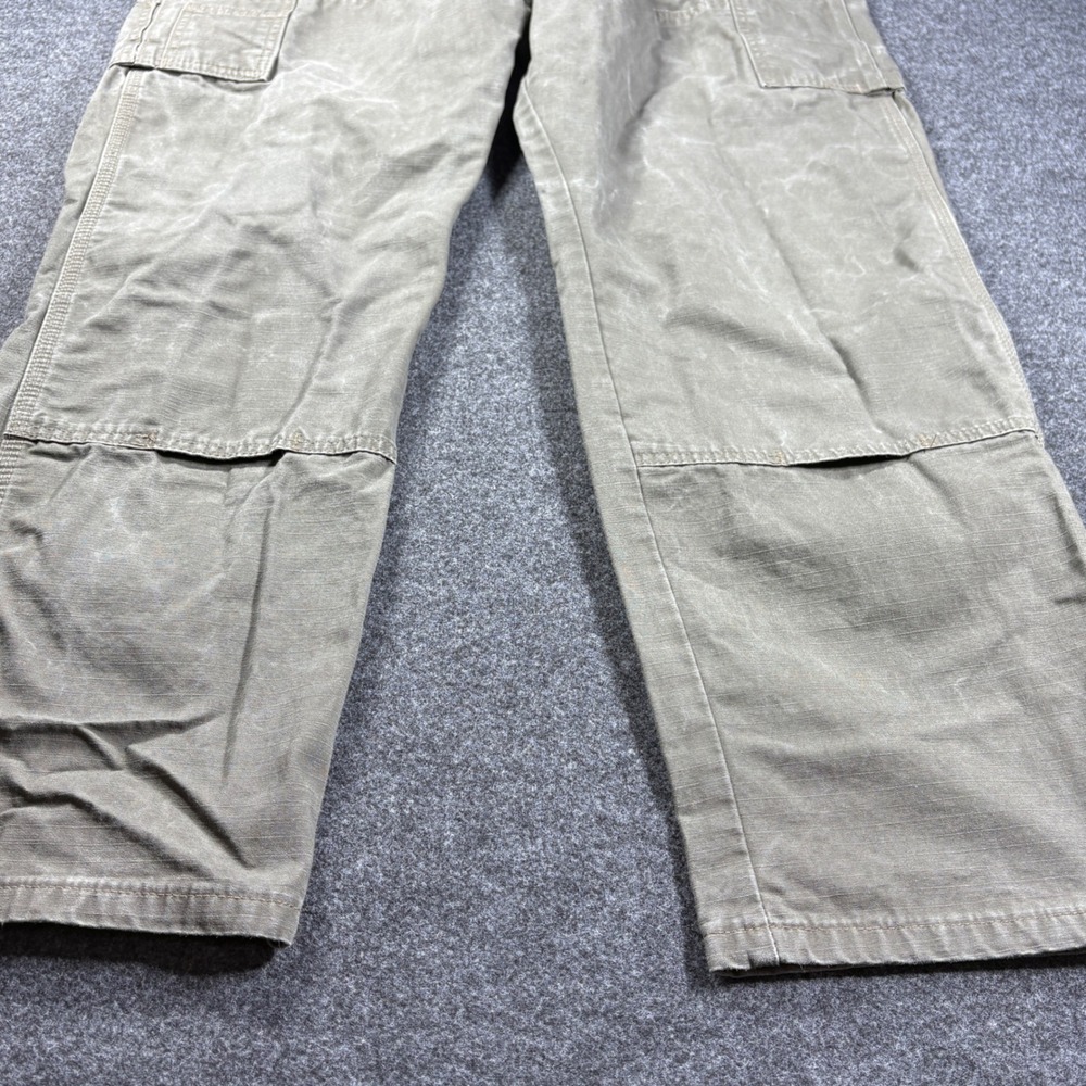Wrangler Pants Men 40x34 Green RIGGS WORKWEAR Carpenter Cargo Ripstop Utility - Picture 4 of 13